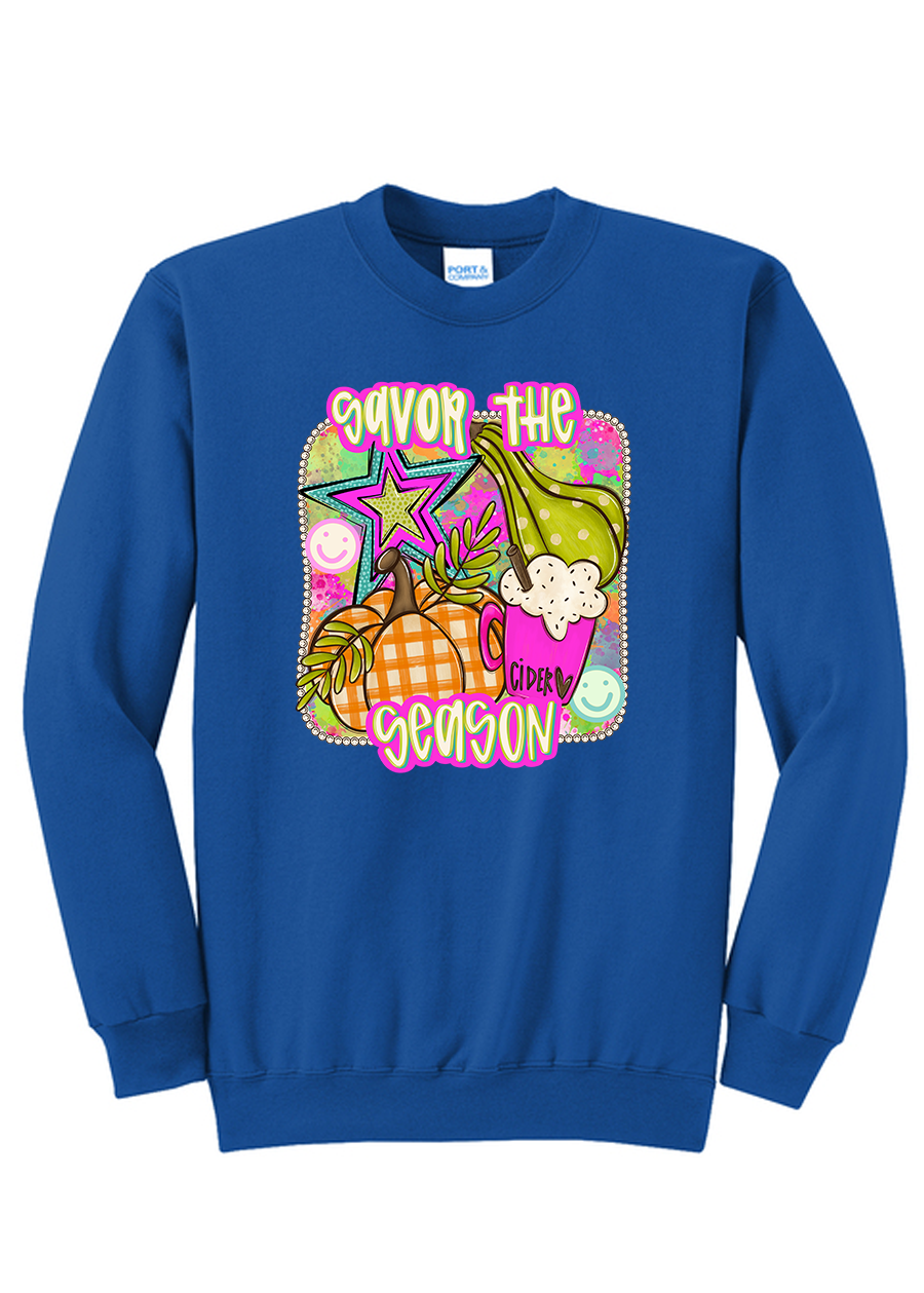 Savor the Season YOUTH Crewneck