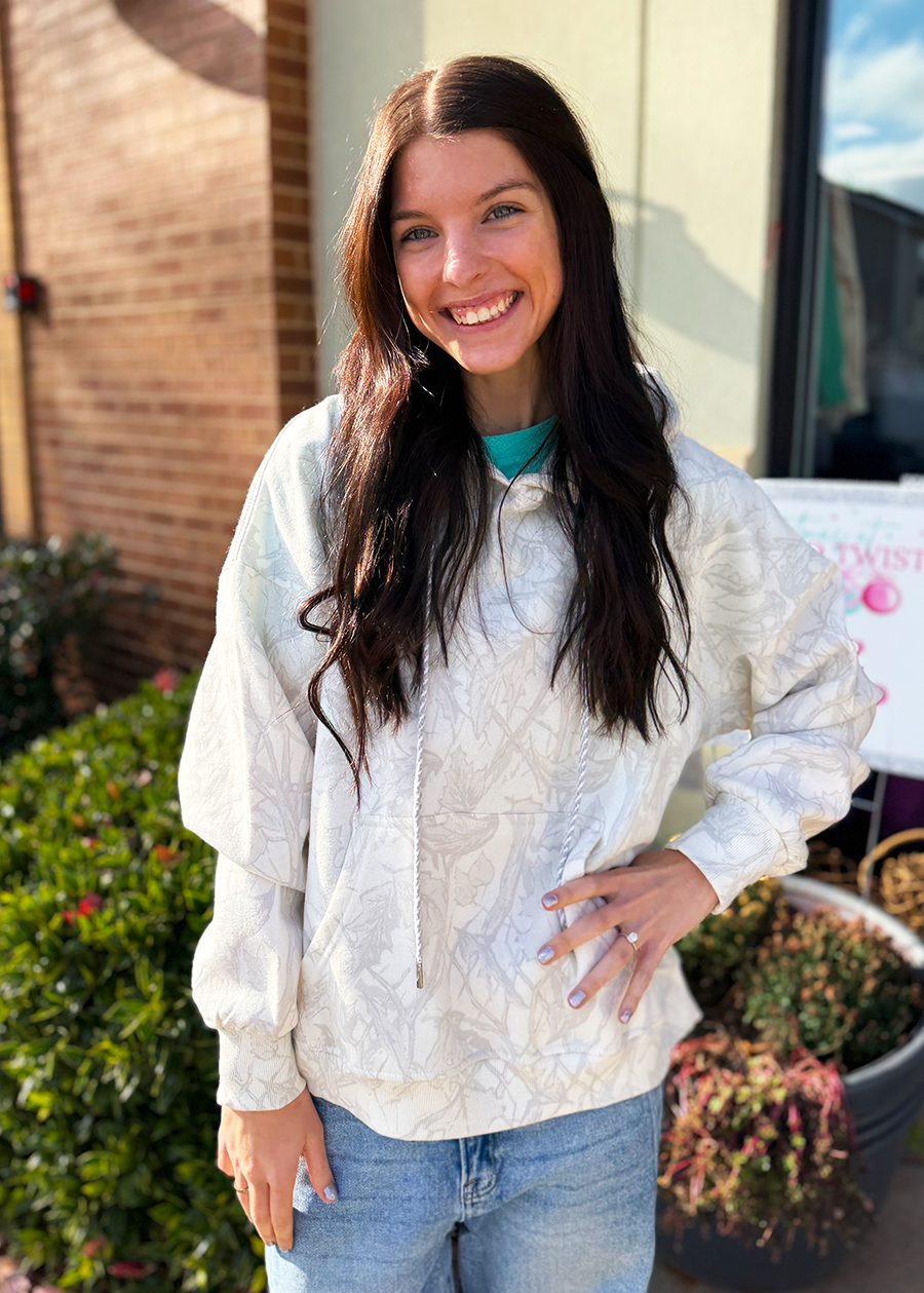 Diversion Woodland Camo Blousant Hooded Fleece