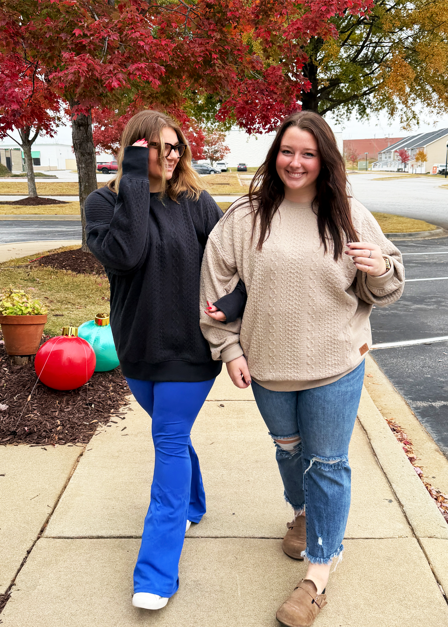 Royce Sabrina Oversized Chunky Fleece