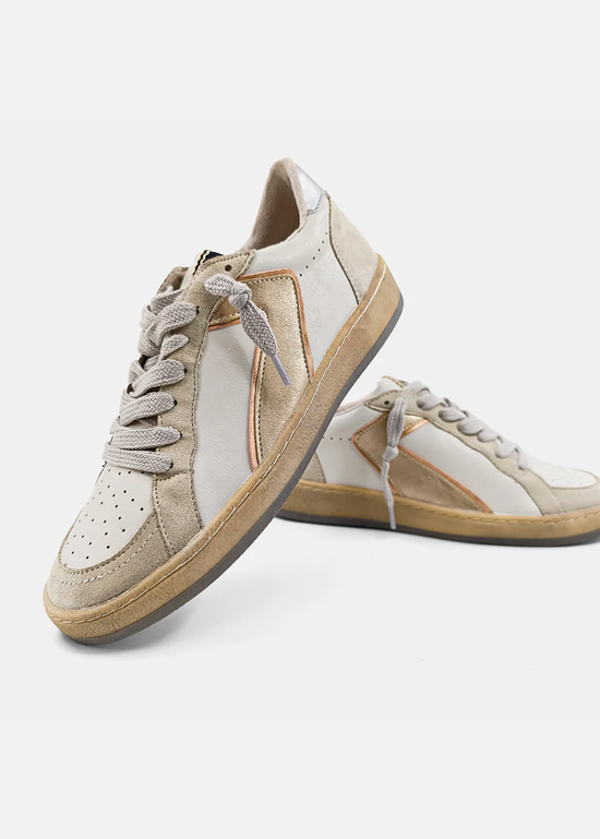 Salma Gold Sneakers