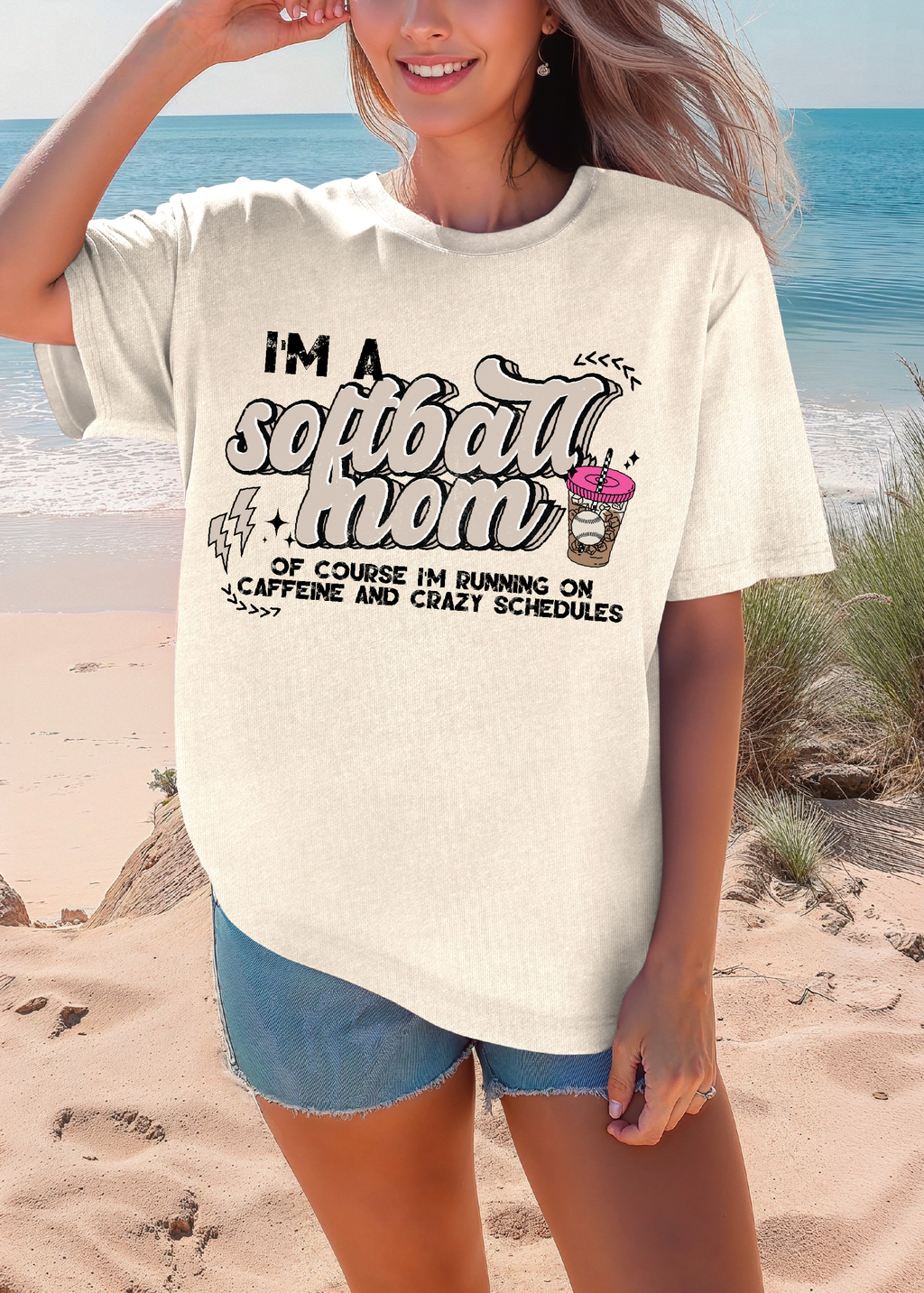 I'm A Softball Mom Tee