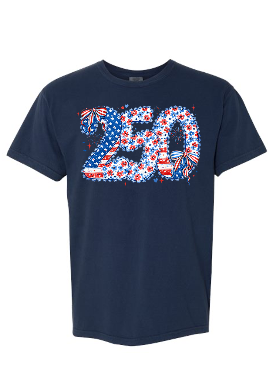 Lace Trimmed 250 COMFORT COLORS Tee