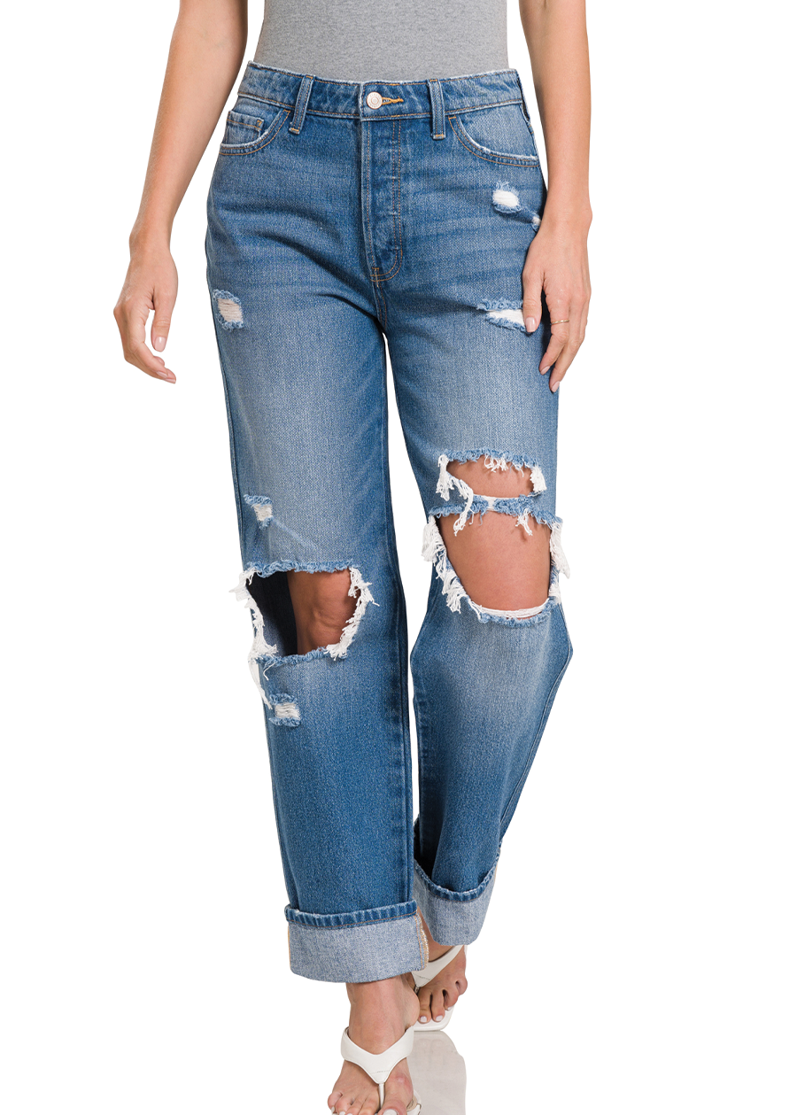 Tasha Boyfriend Jeans