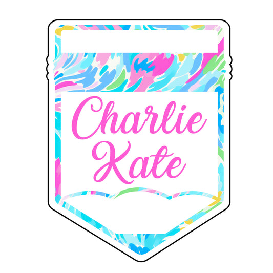 LILLY PENCIL NAME Acrylic Keychain