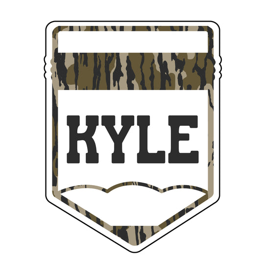 CAMO PENCIL NAME Acrylic Keychain