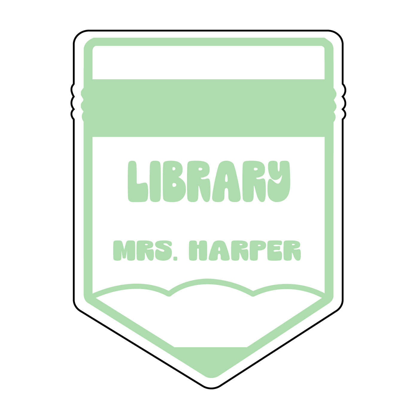 HALL PASS Acrylic Keychain