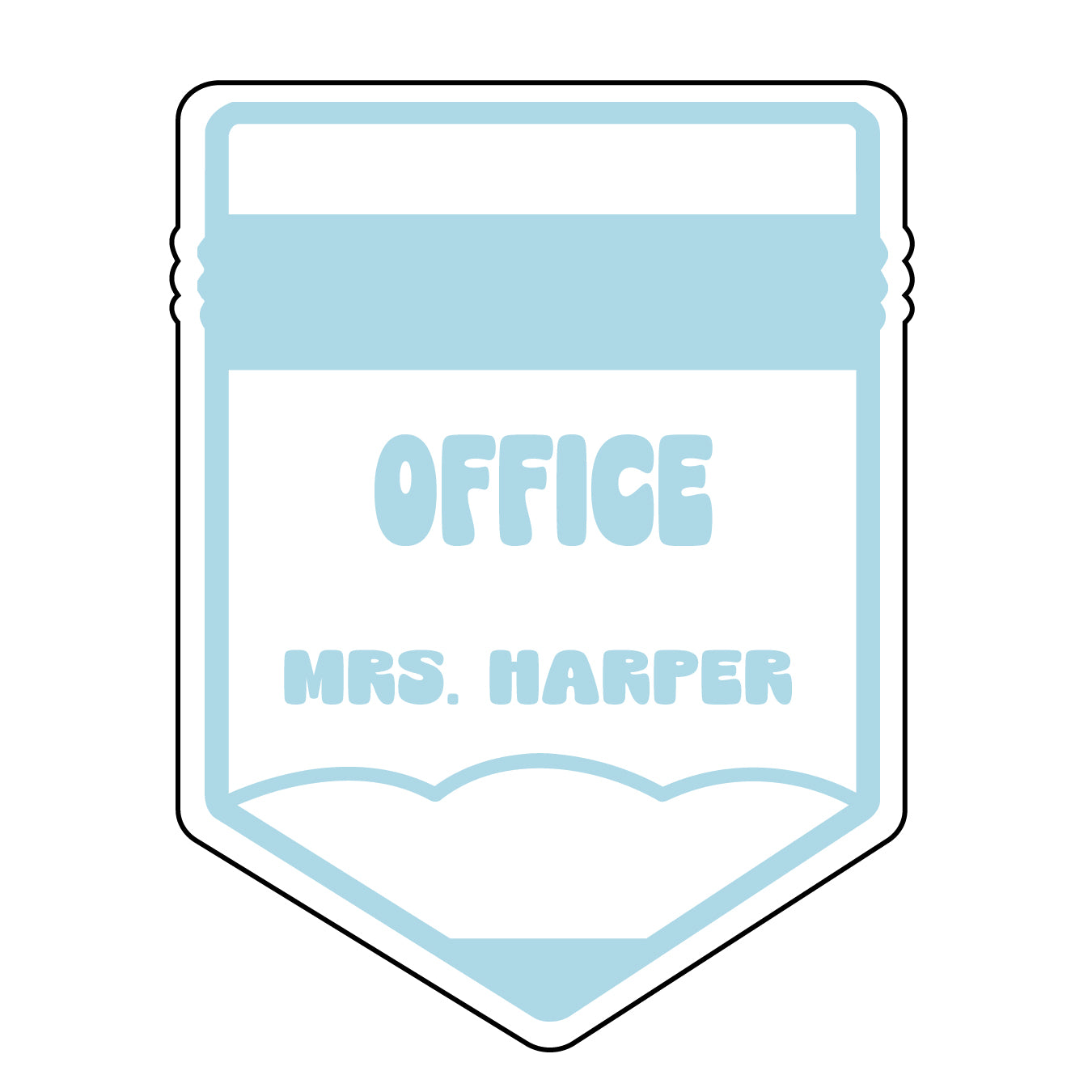 HALL PASS Acrylic Keychain