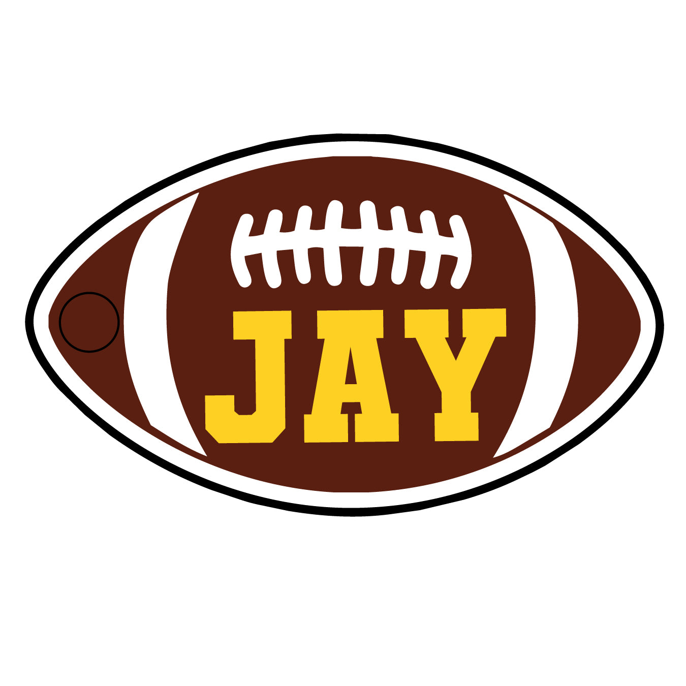 SPORTS BALL NAME Acrylic Keychain