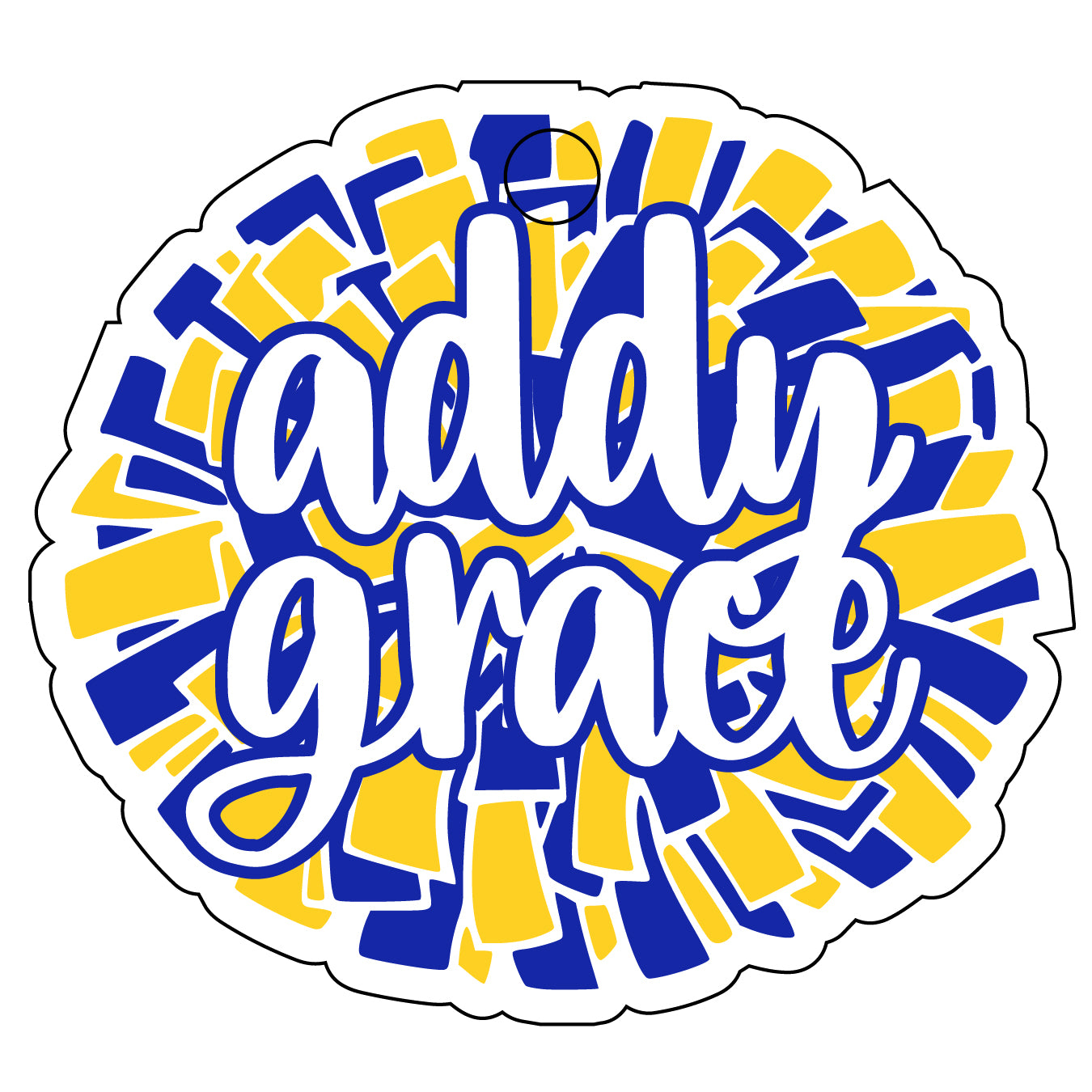 SPORTS BALL NAME Acrylic Keychain
