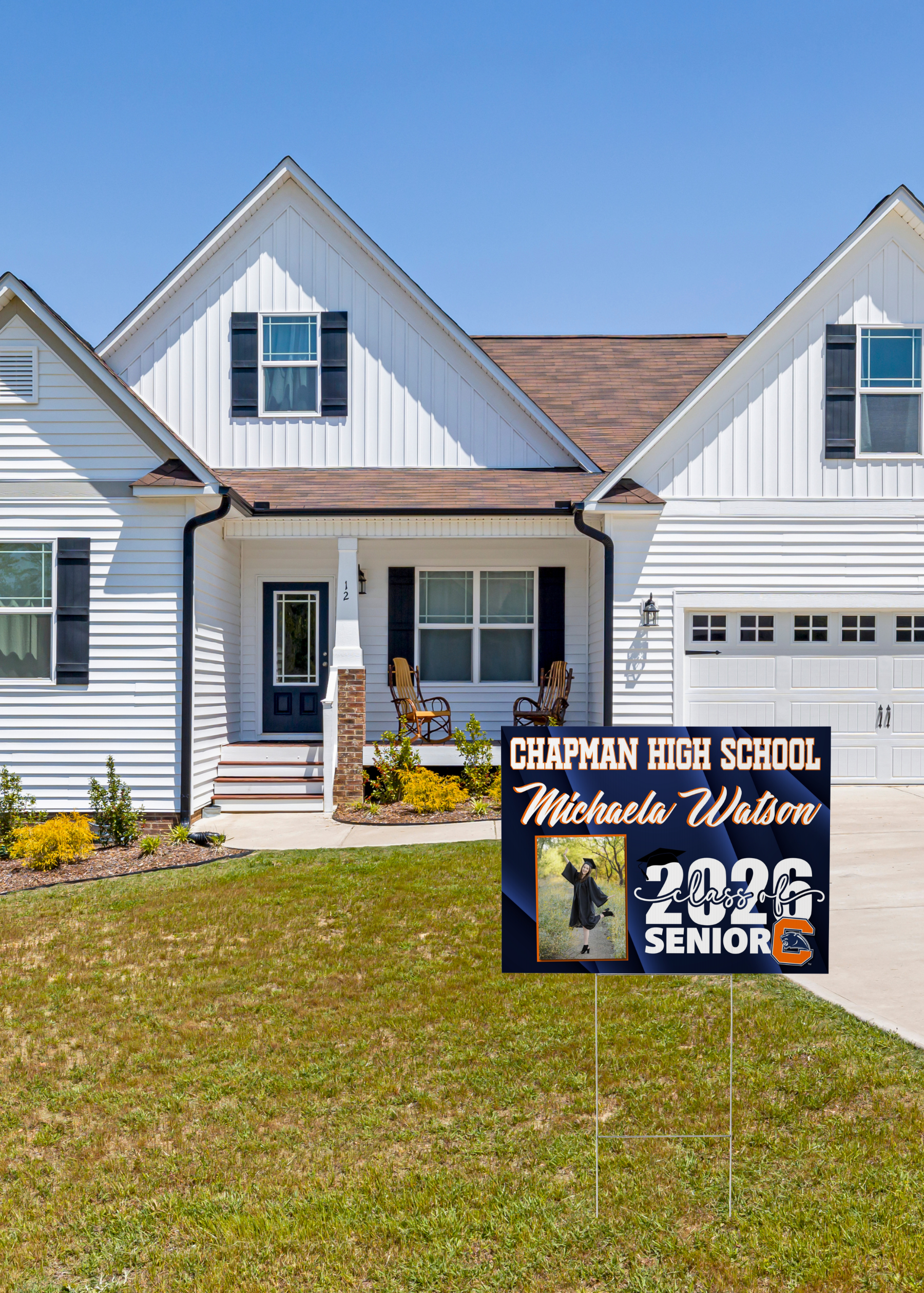 2026 Graduate Yard Sign