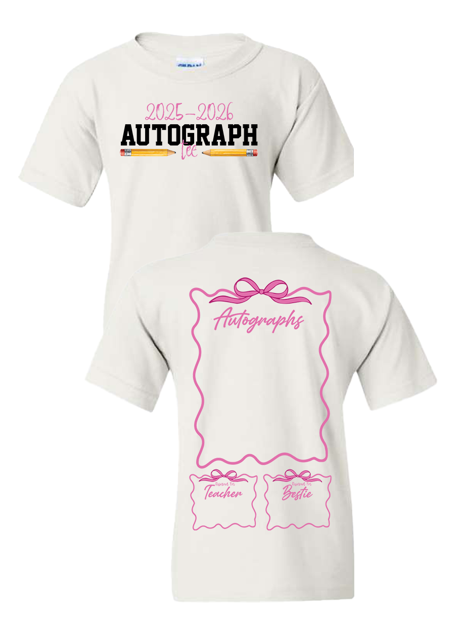 2026 Keepsake Girl School Autograph Tee