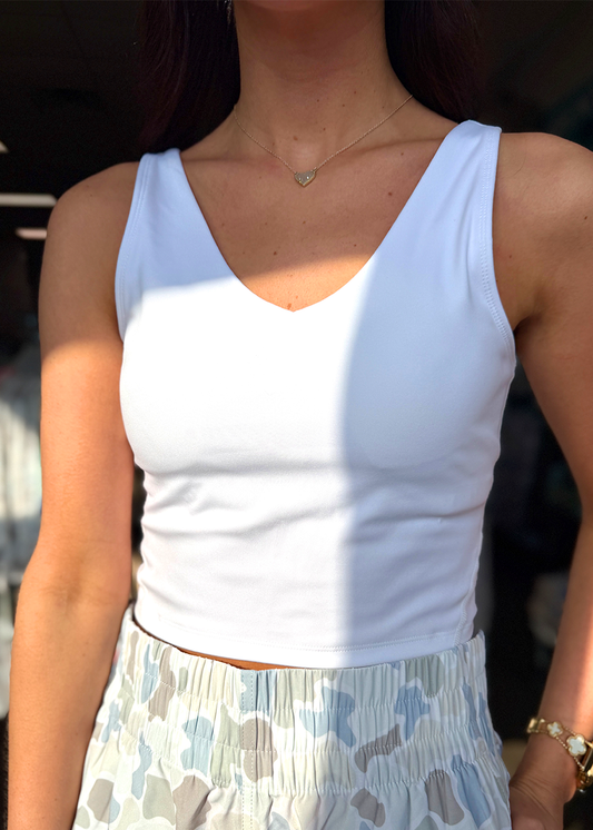 LG Tank Top-White