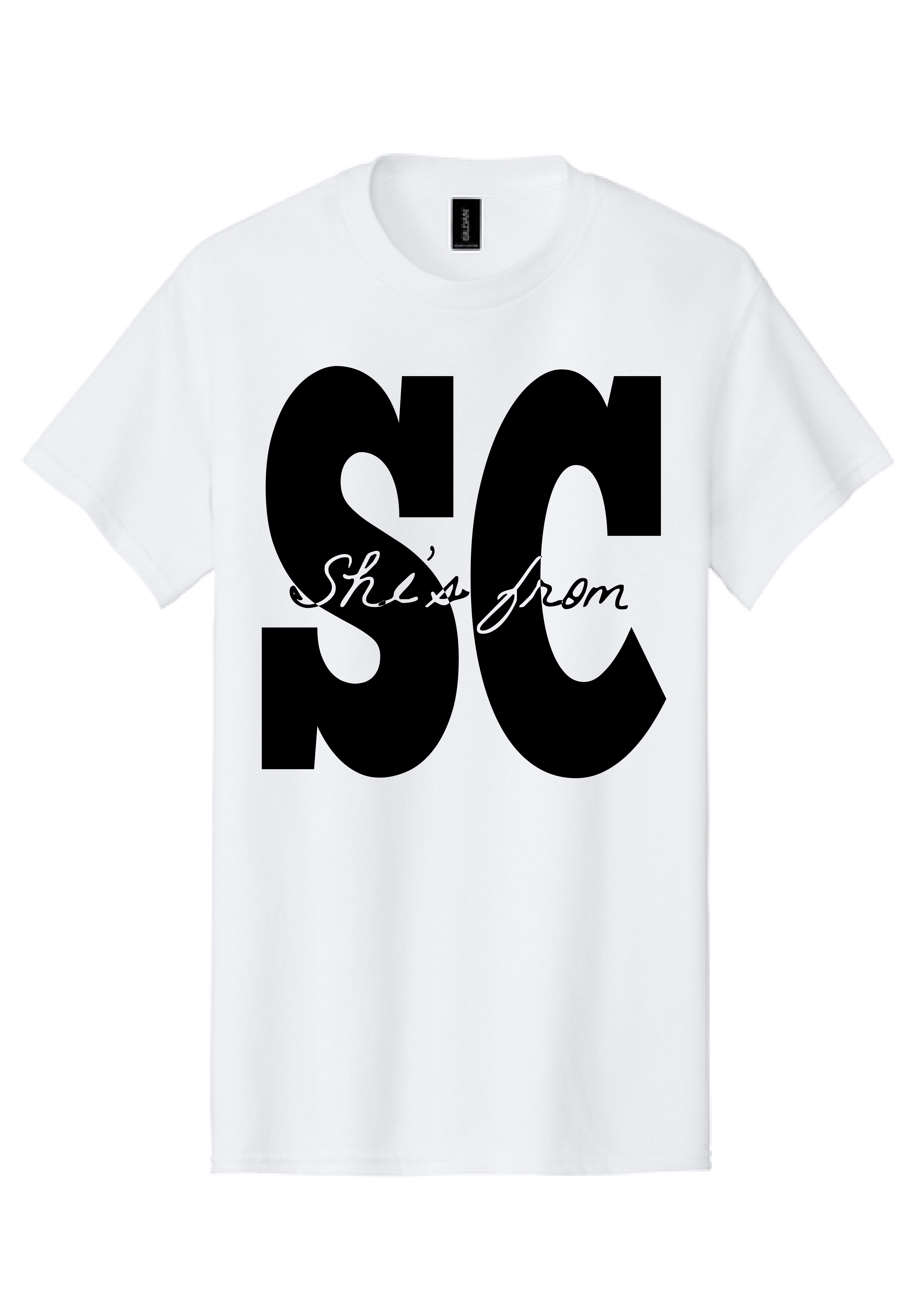 **CUSTOM** YOUTH She's From State Gildan Tee