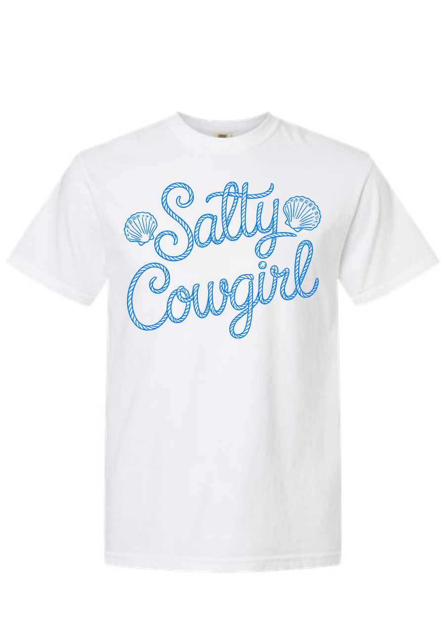 Salty Cowgirl COMFORT COLORS Tee