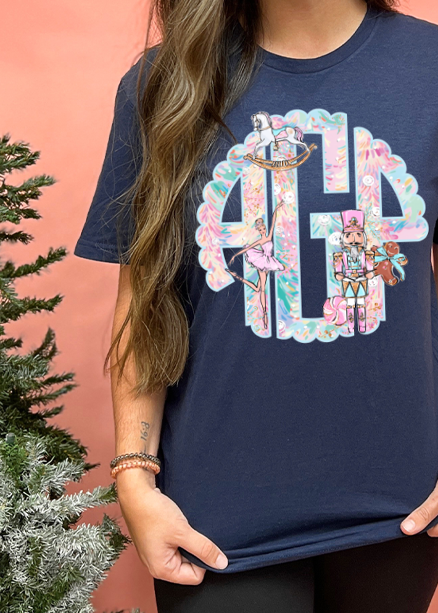 Winter Wonderland Monogram Tee