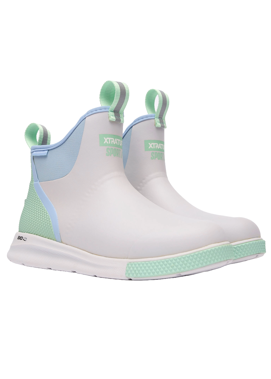 Women's 6in Ankle Deck Boot-Cloud Multi