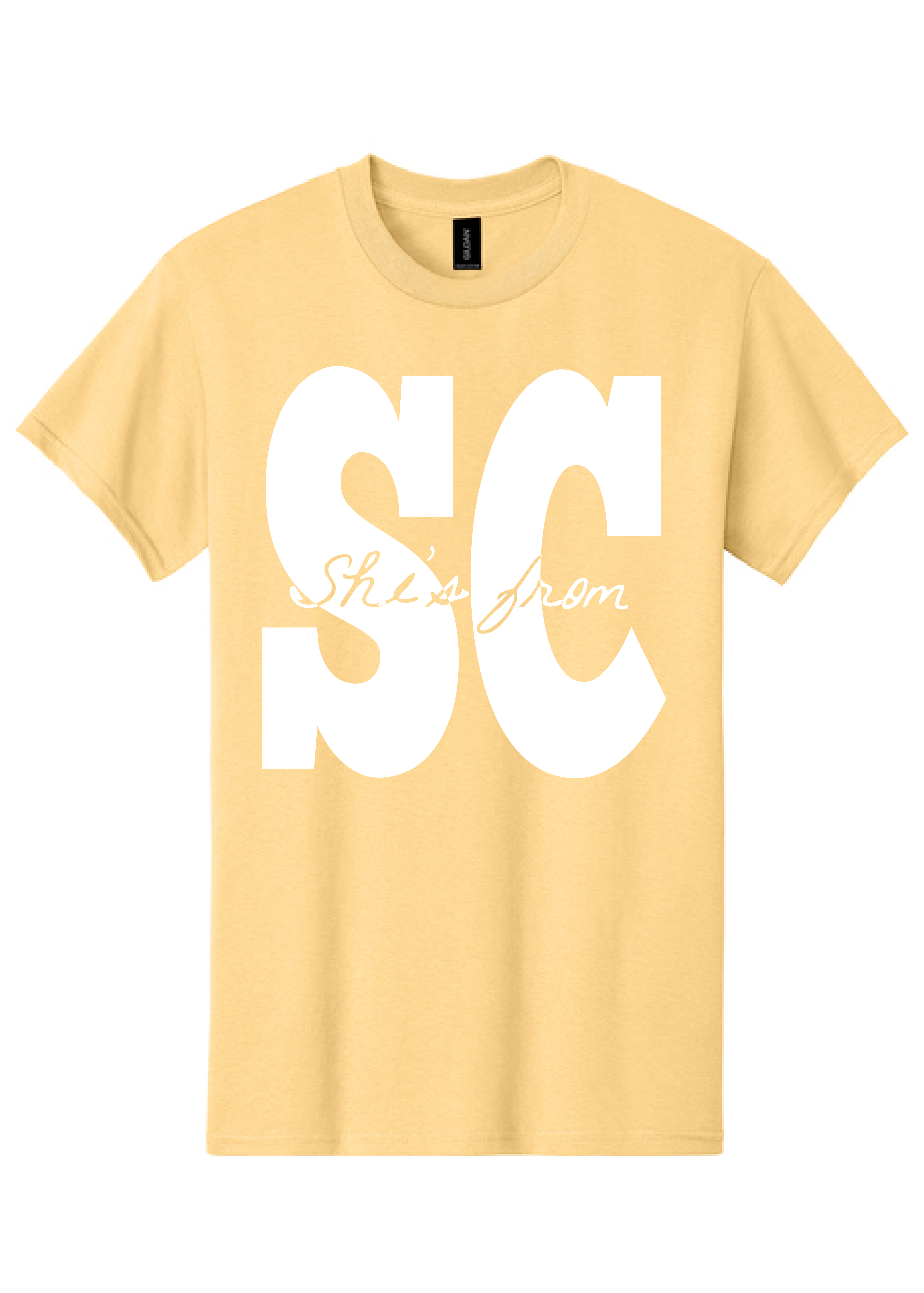 **CUSTOM** YOUTH She's From State Gildan Tee