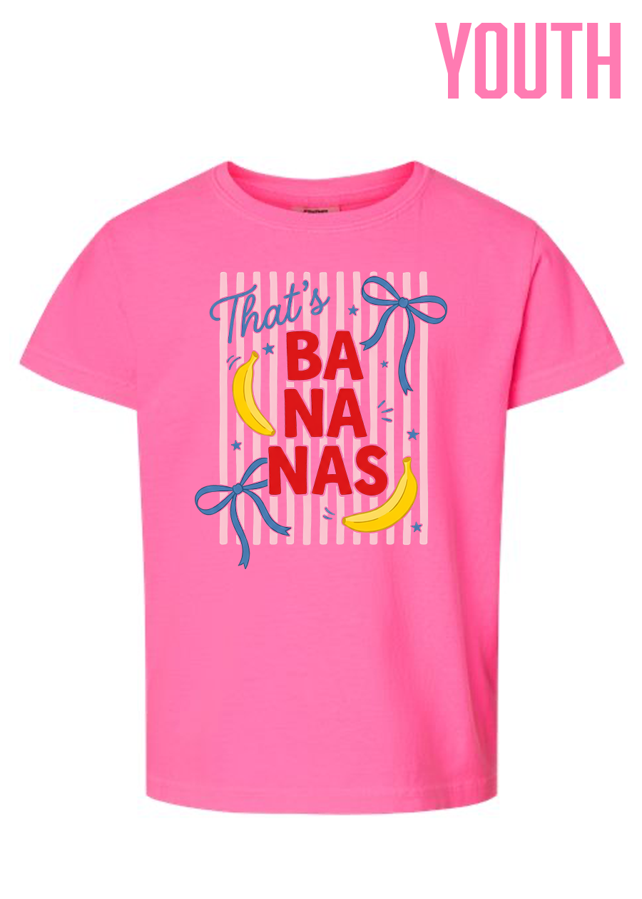 YOUTH That's Bananas COMFORT COLORS Tee