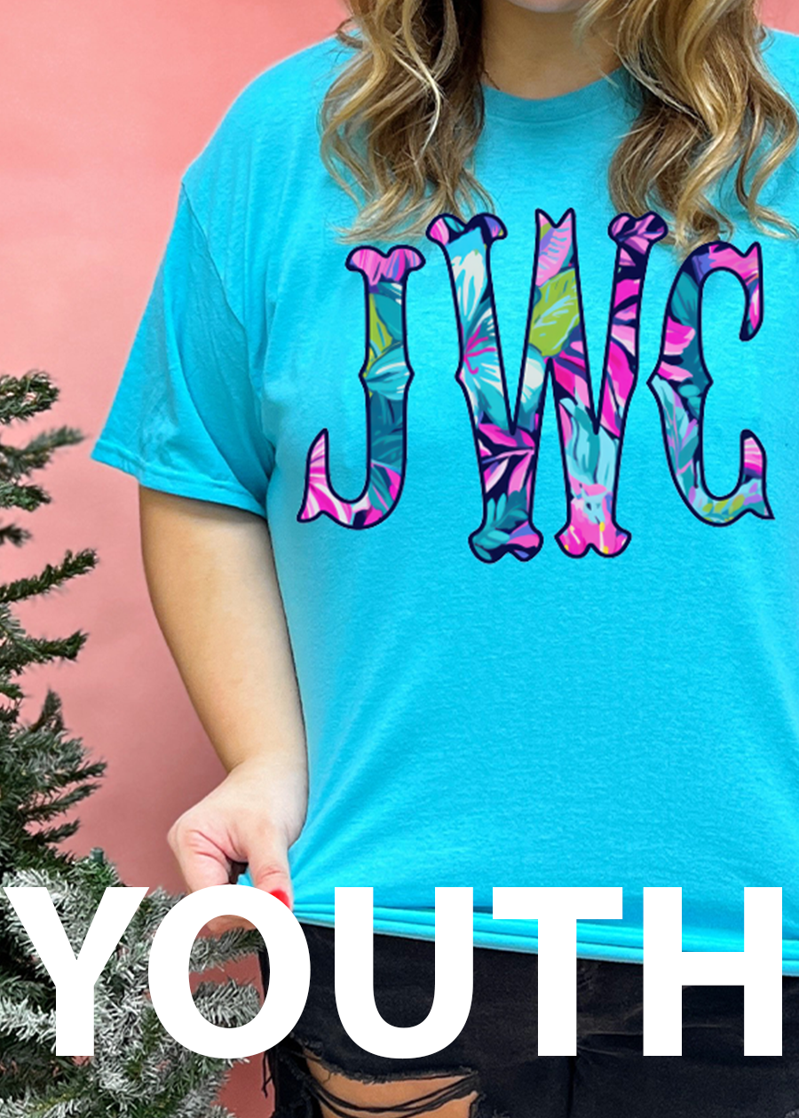 YOUTH Lilly Fishtail Monogram Tee