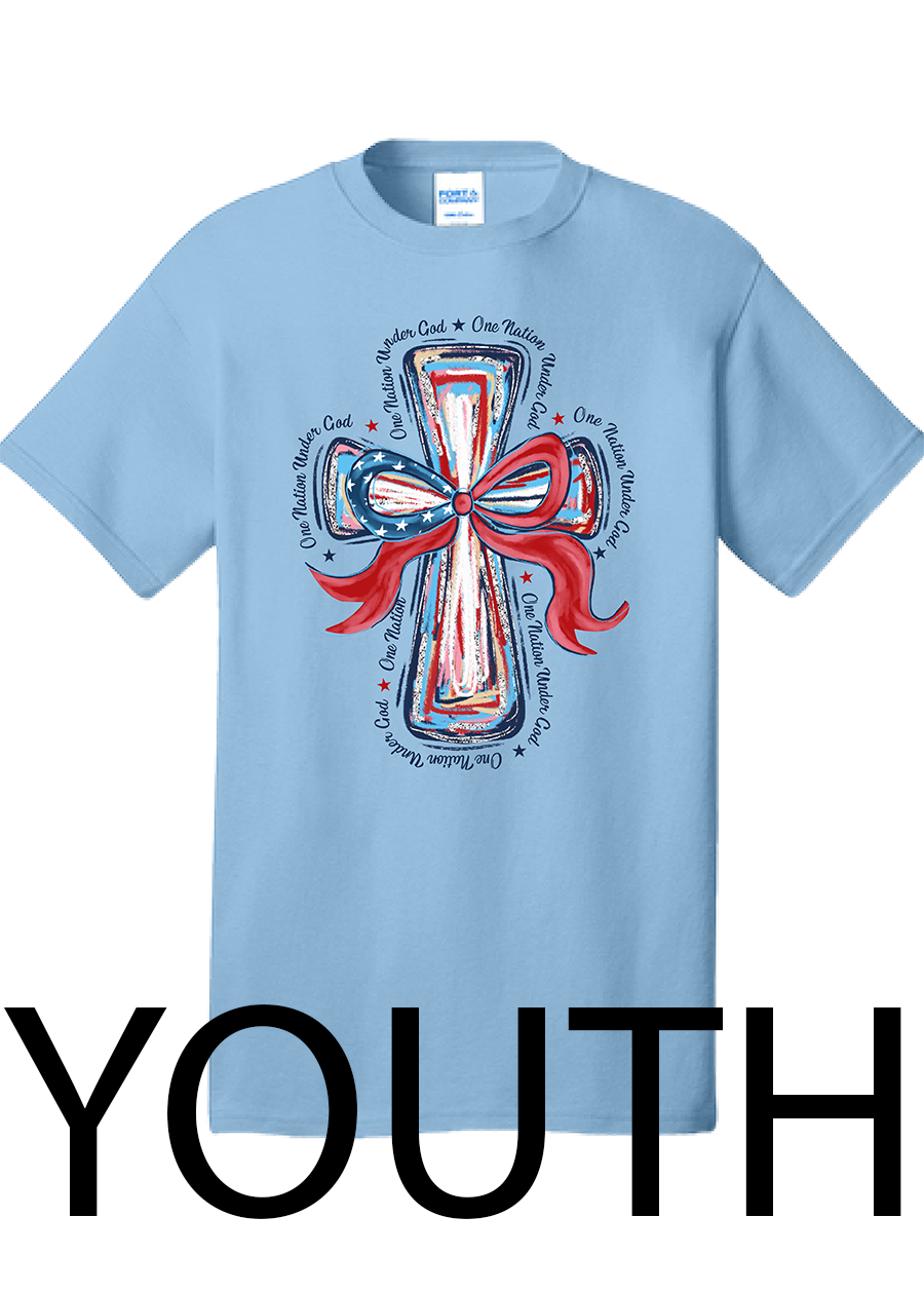 YOUTH One Nation Under God Tee