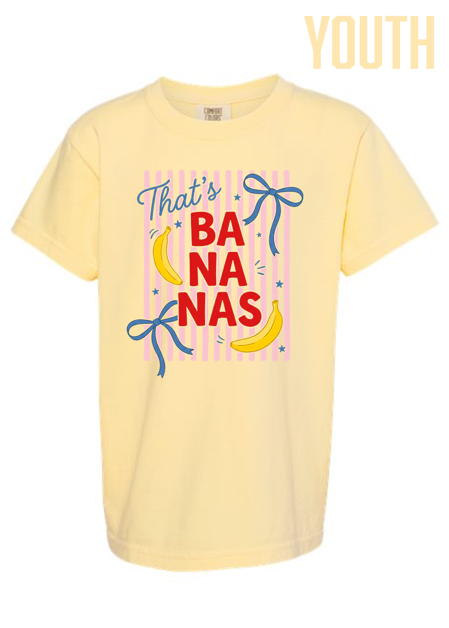 YOUTH That's Bananas COMFORT COLORS Tee