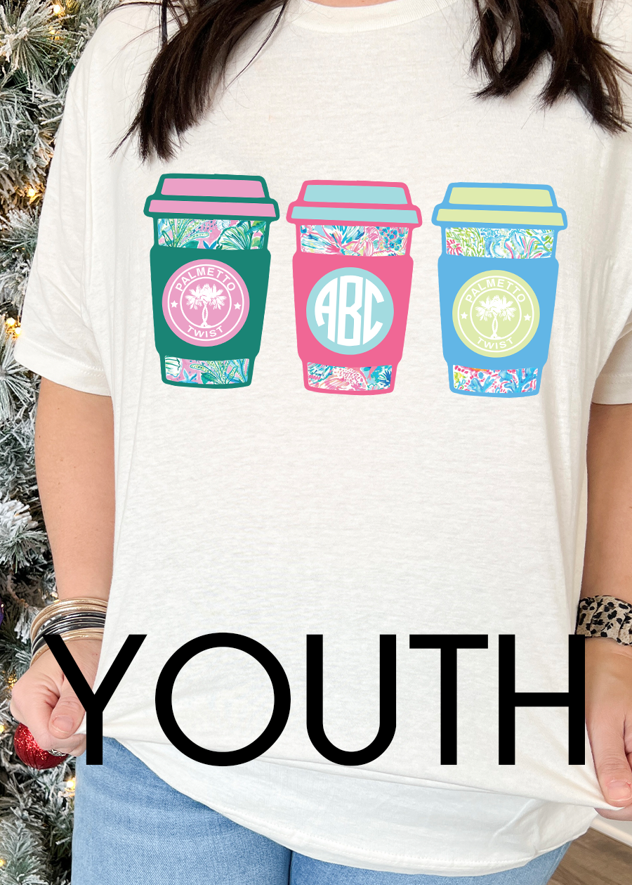 Youth Lilly Cup  Monogram Tee