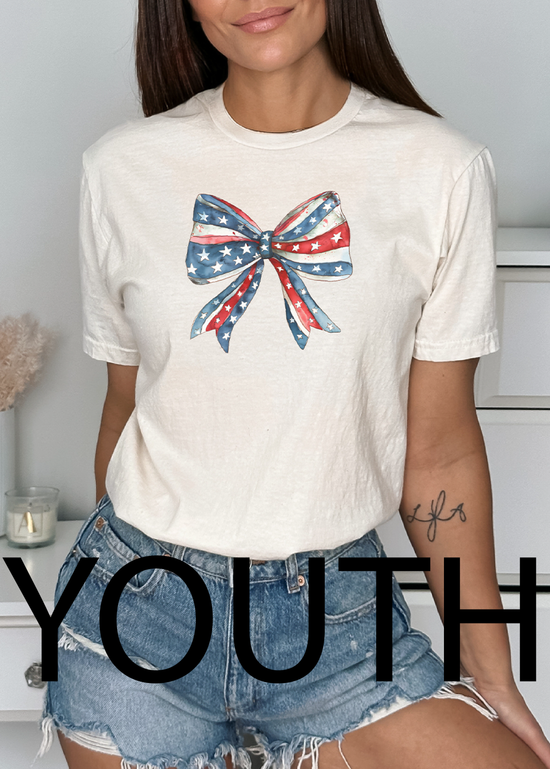 YOUTH Bows & Stars Tee