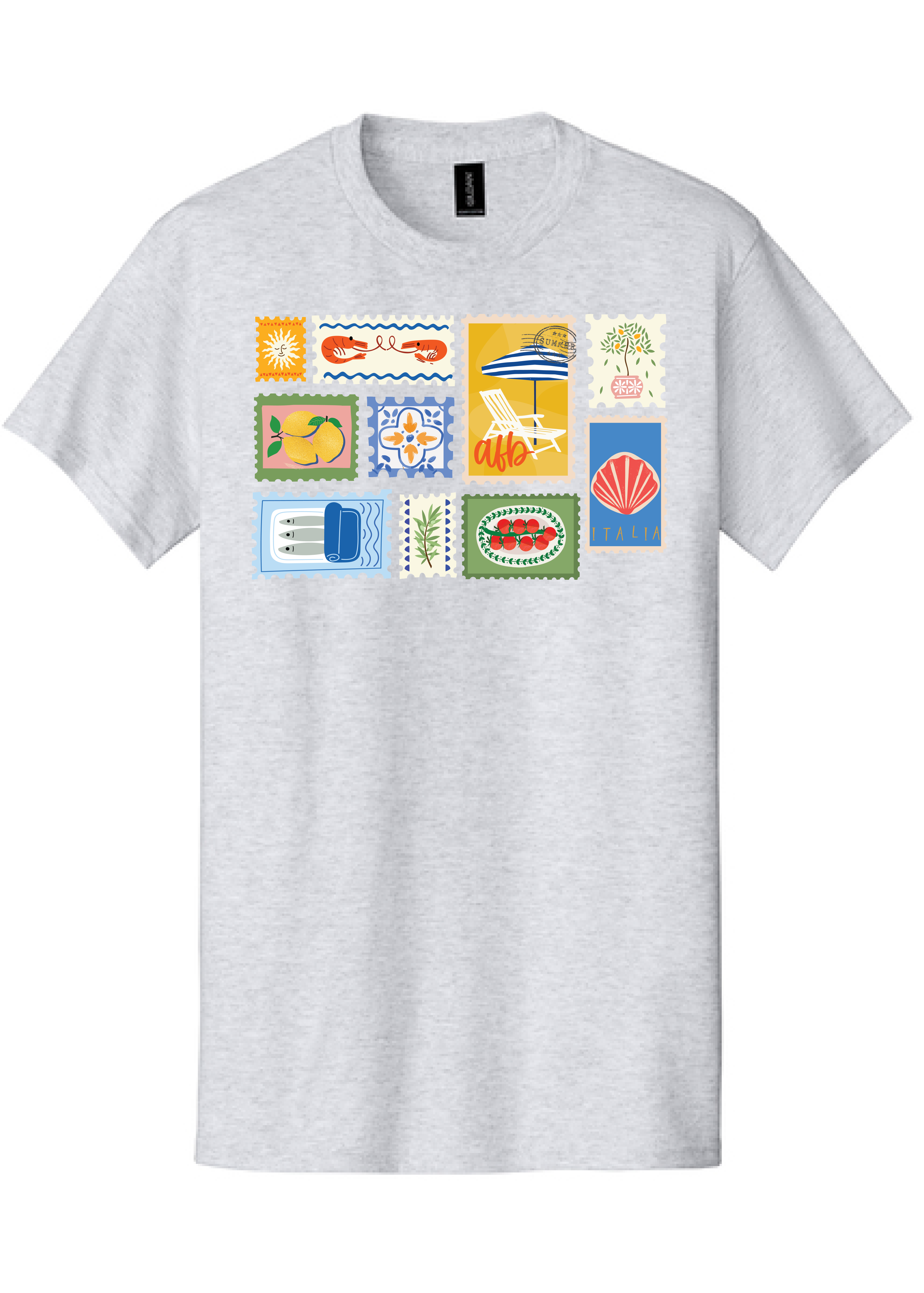 YOUTH Italian Postcard Monogram Tee