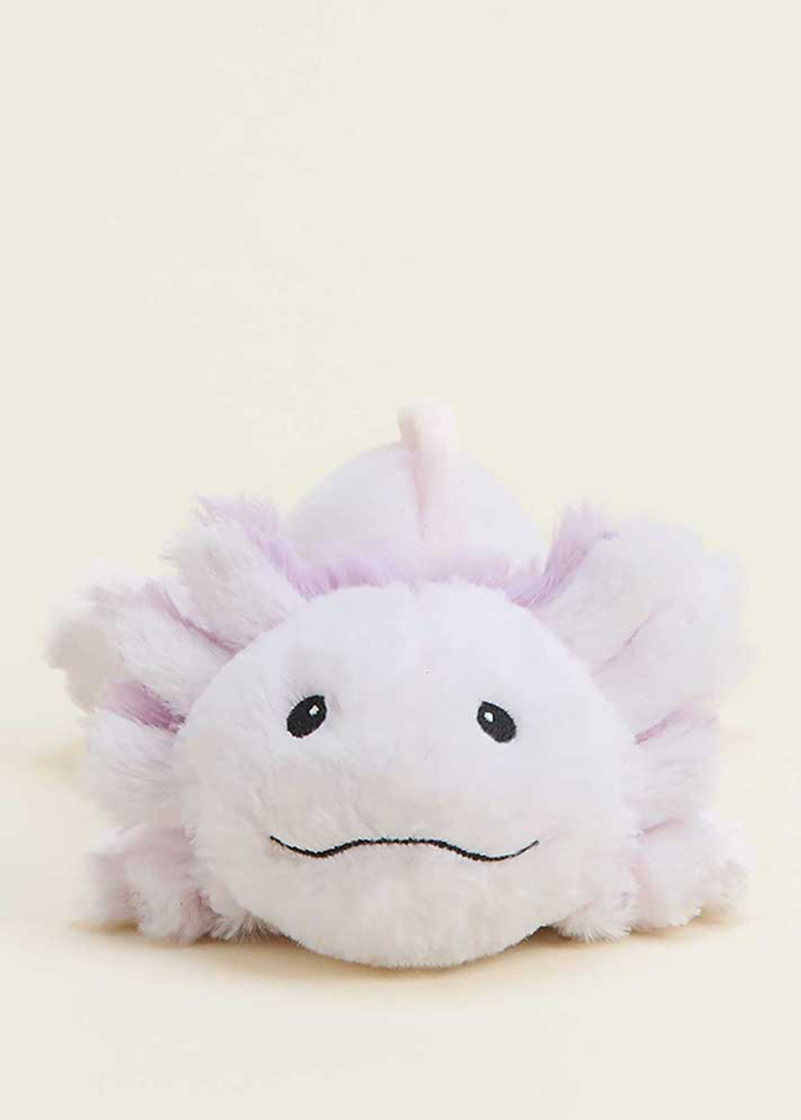 Pink Axolotl Warmies Junior