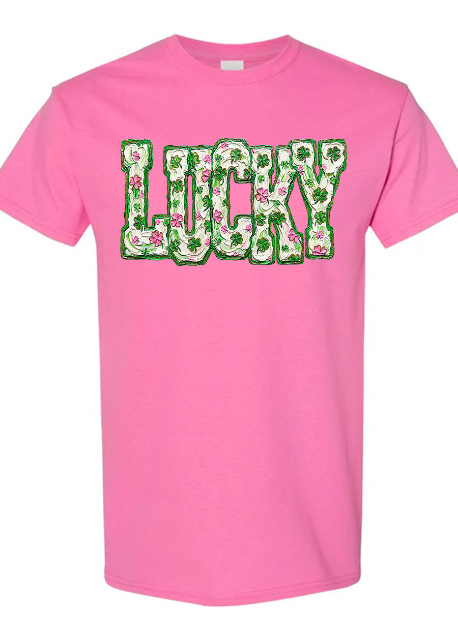 Acrylic Lucky Tee