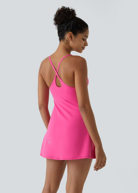 Softlyzero™ Plush Backless Active Dress-Easy Peezy Edition