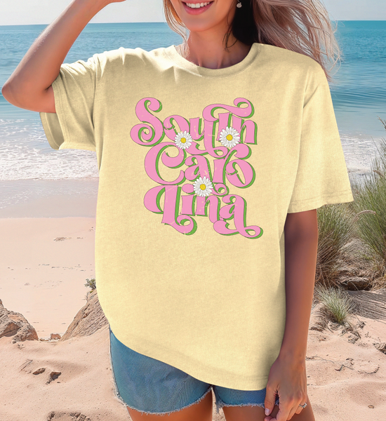 South Carolina Daisy Tee