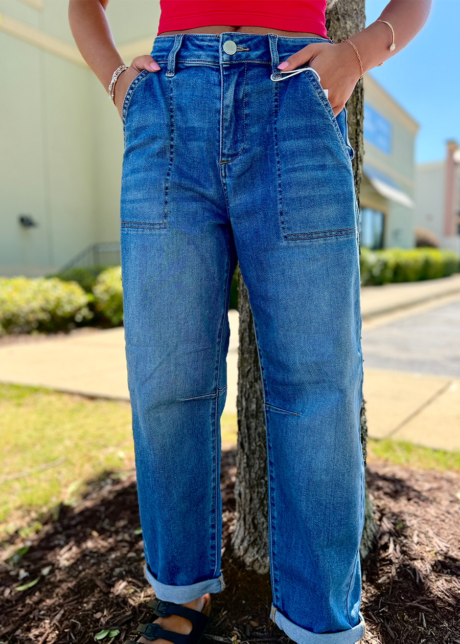 Elsie Slouchy Barrel Jeans