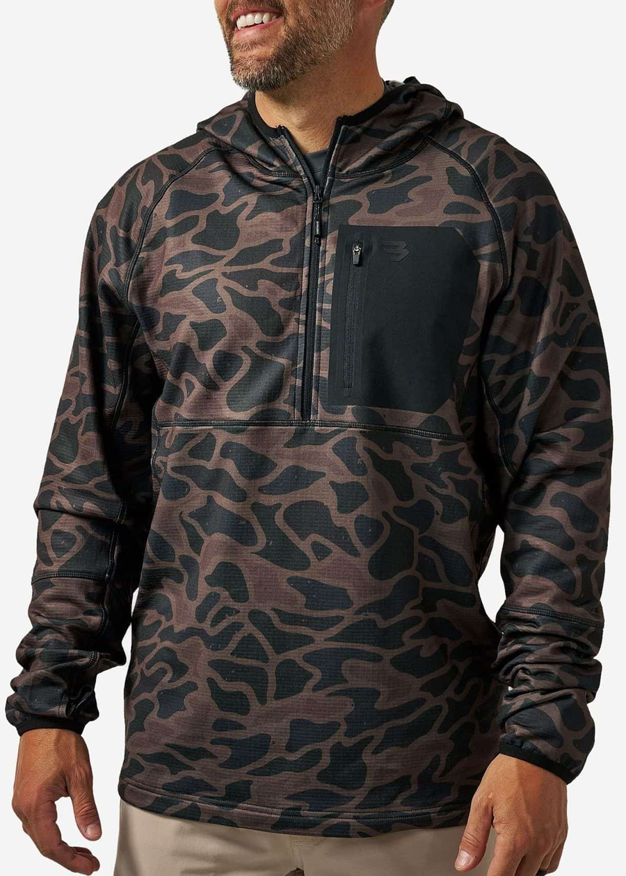 Blaze Tech Quarter Zip - Bendita Camo