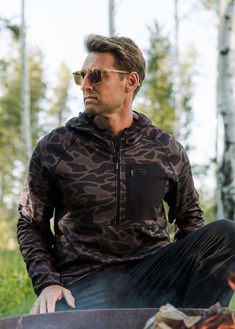 Blaze Tech Quarter Zip - Bendita Camo
