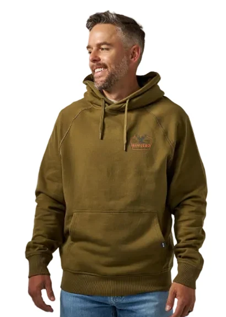 Fleece Hoodie - Big Game Hunts - Hunter Green