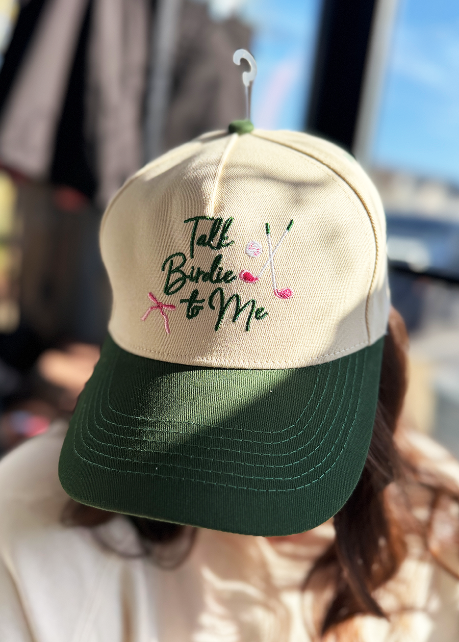 Talk Birdie To Me Classic Canvas Hat