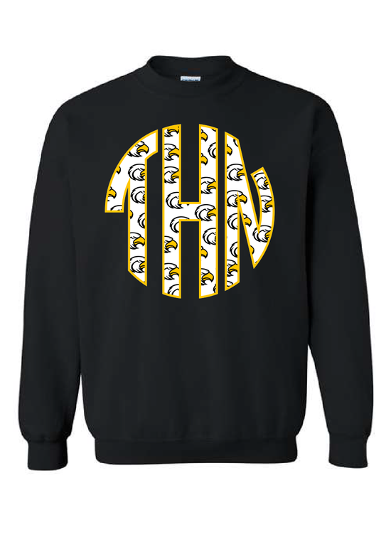 YOUTH Go Team Monogram Crewneck Sweatshirt