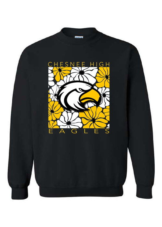 Flower Mascot Crewneck Sweatshirt