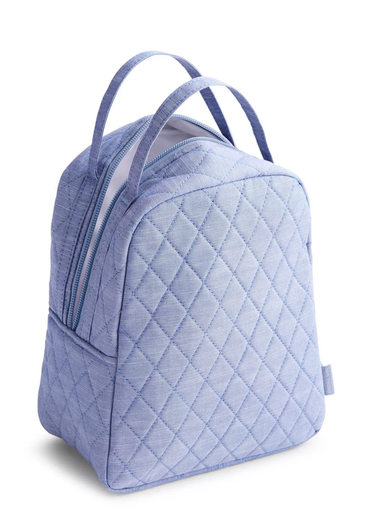 Lunch Bag-Blue Chambray