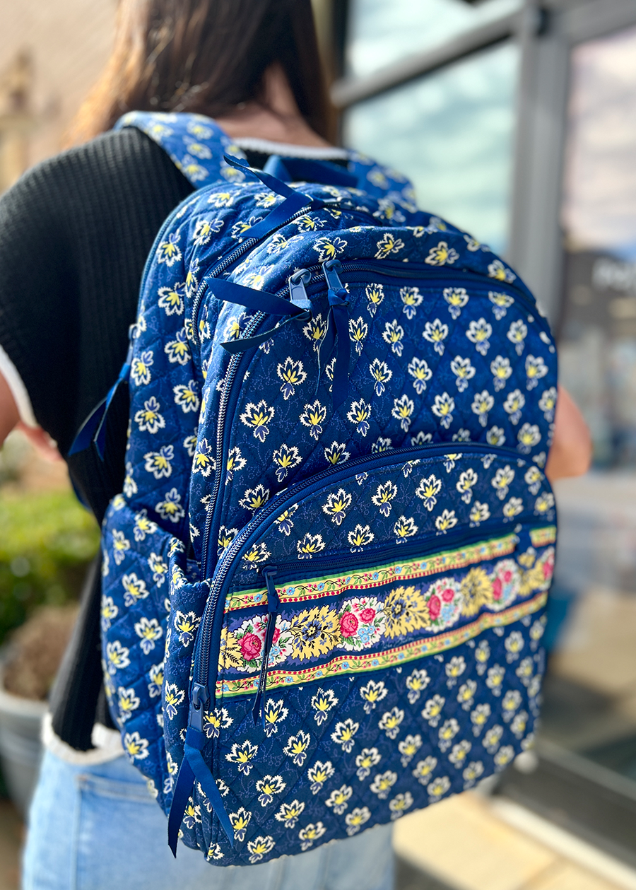 Large Bancroft Backpack-Maison Blue