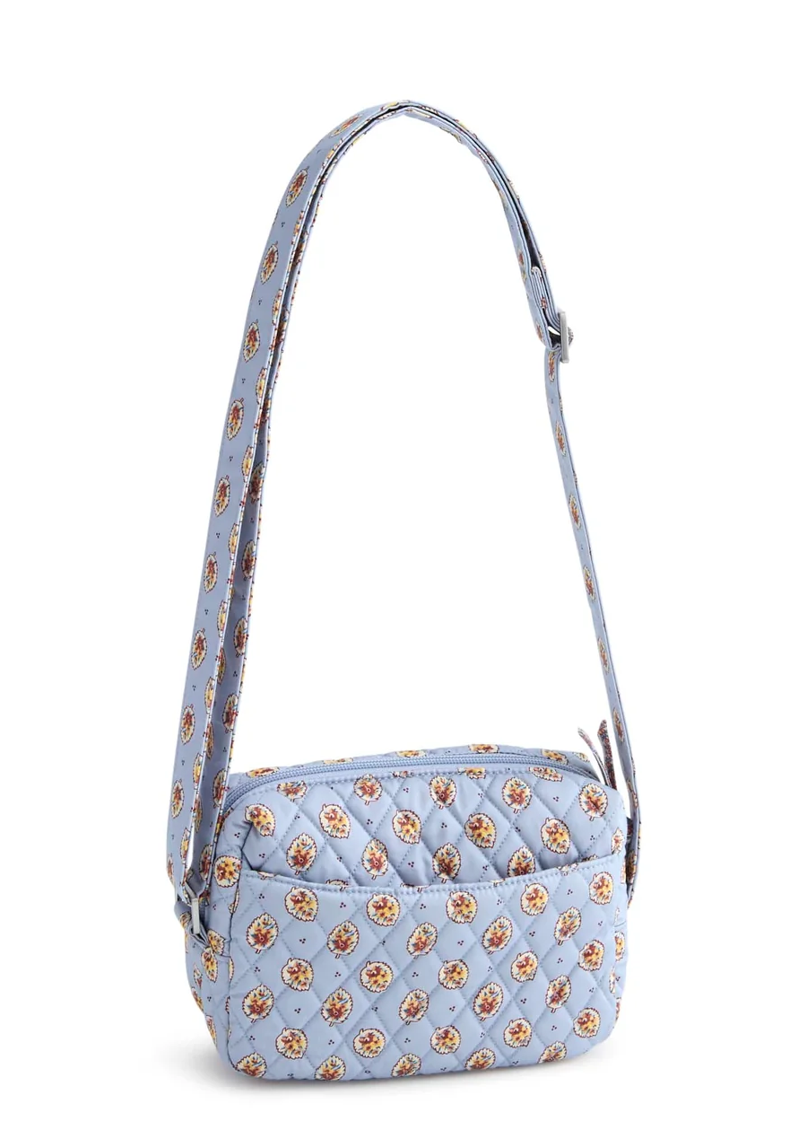 Becker Camera Bag Crossbody - Blue Leaf