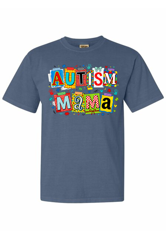 Autism Mama COMFORT COLORS Tee