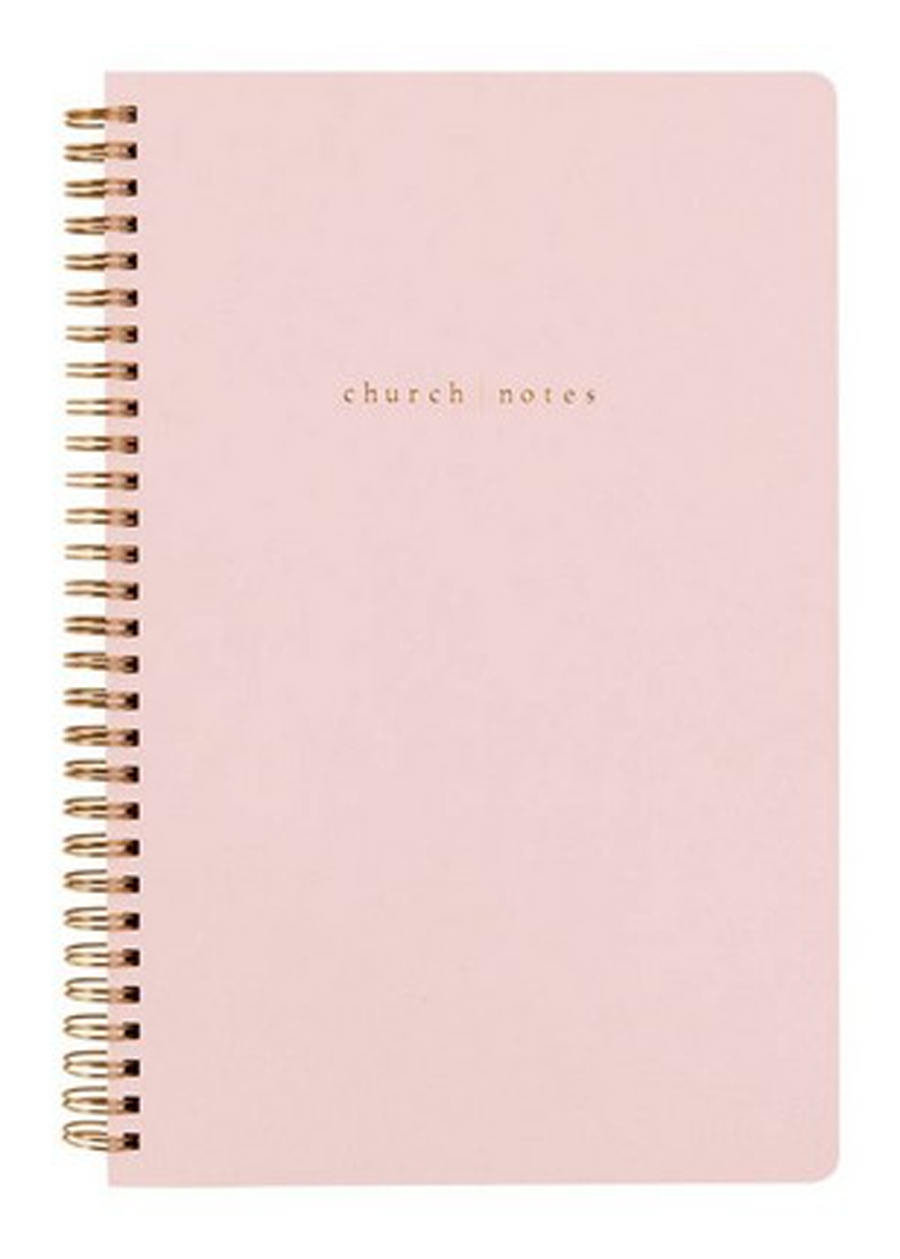 Blush Church Notes Bible Study Notebook