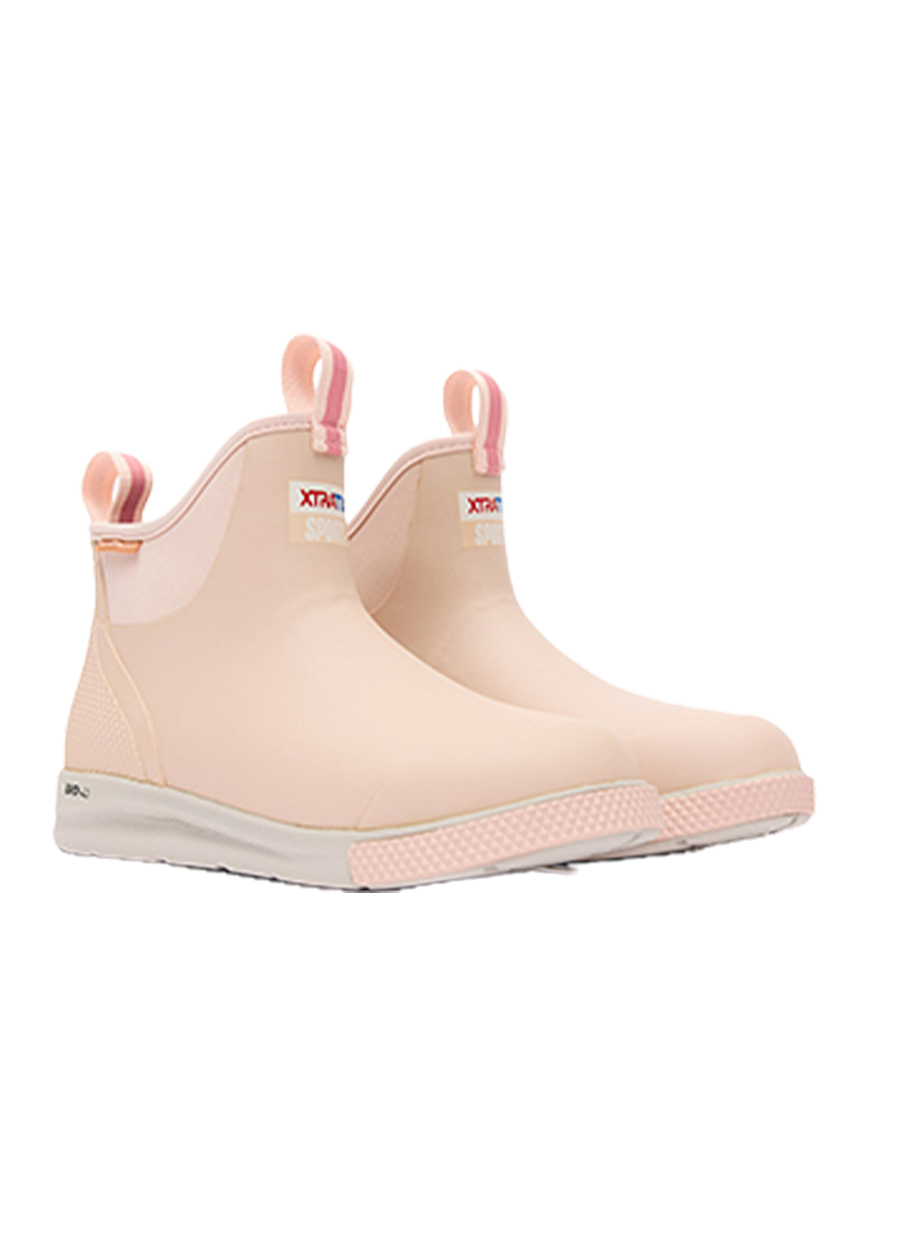 Women's 6in Ankle Deck Boot-Blush Peach