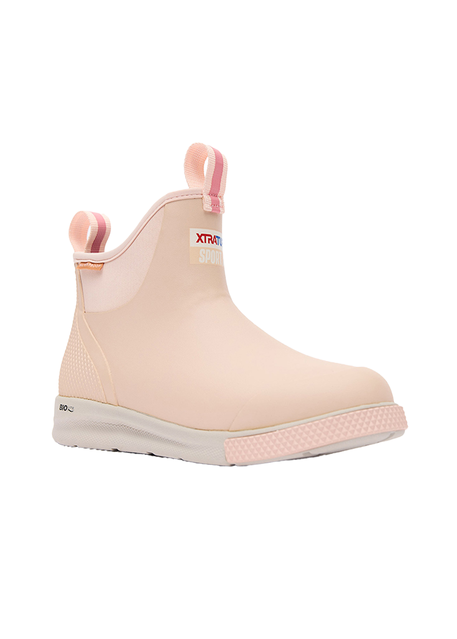 Women's 6in Ankle Deck Boot-Blush Peach