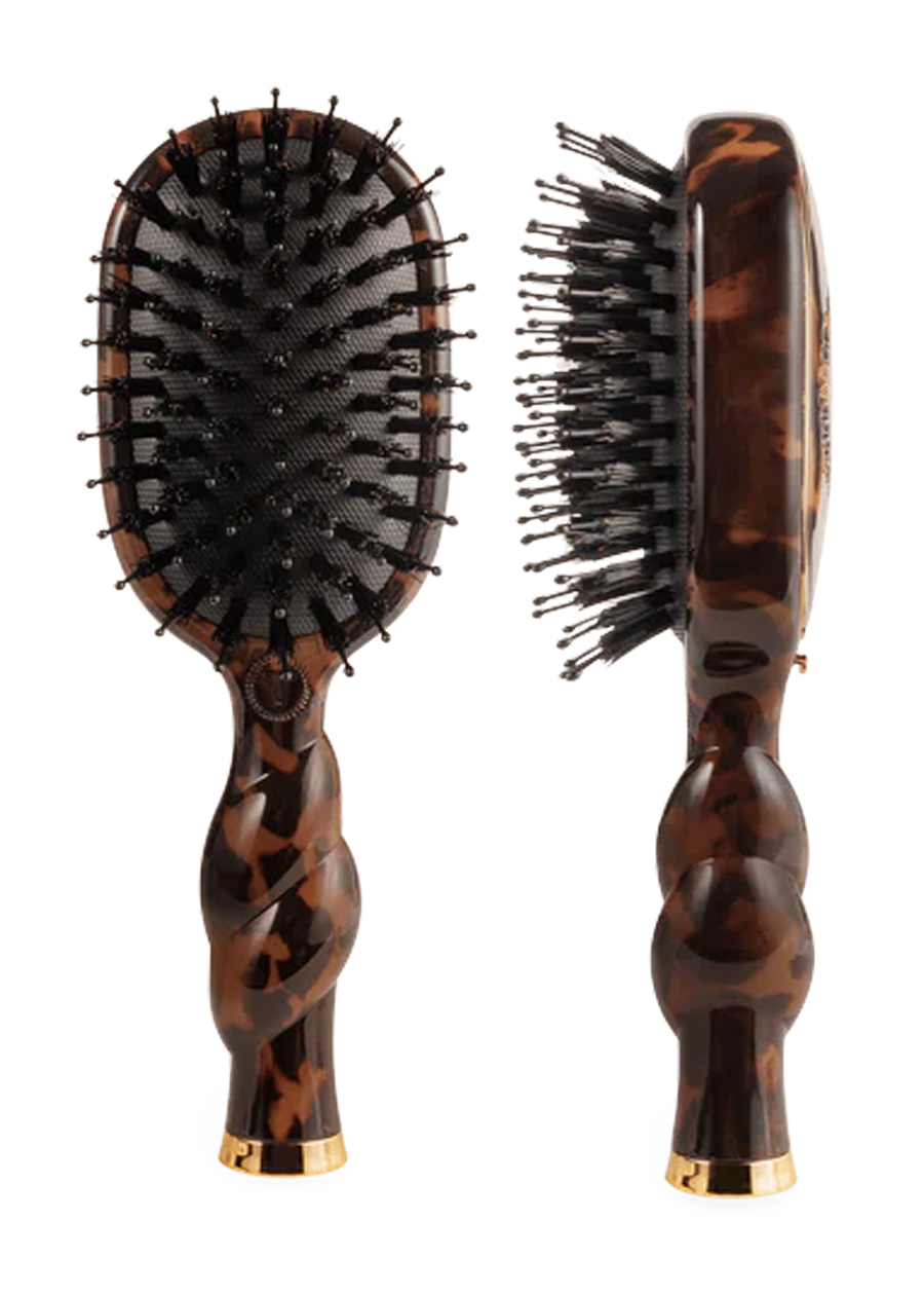TELETIES Mini Boar Bristle Hair Brush