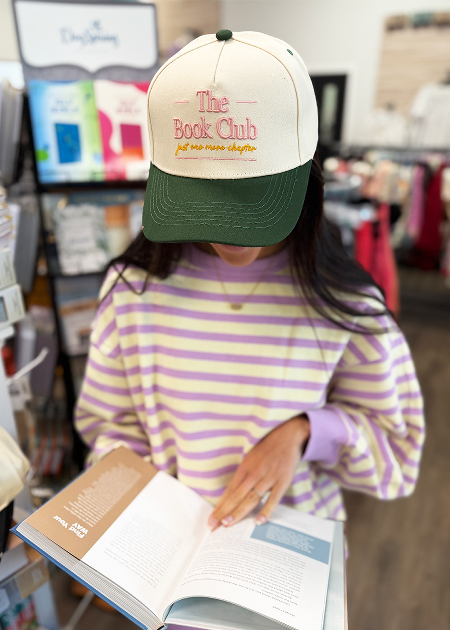 The Book Club Classic Canvas Hat