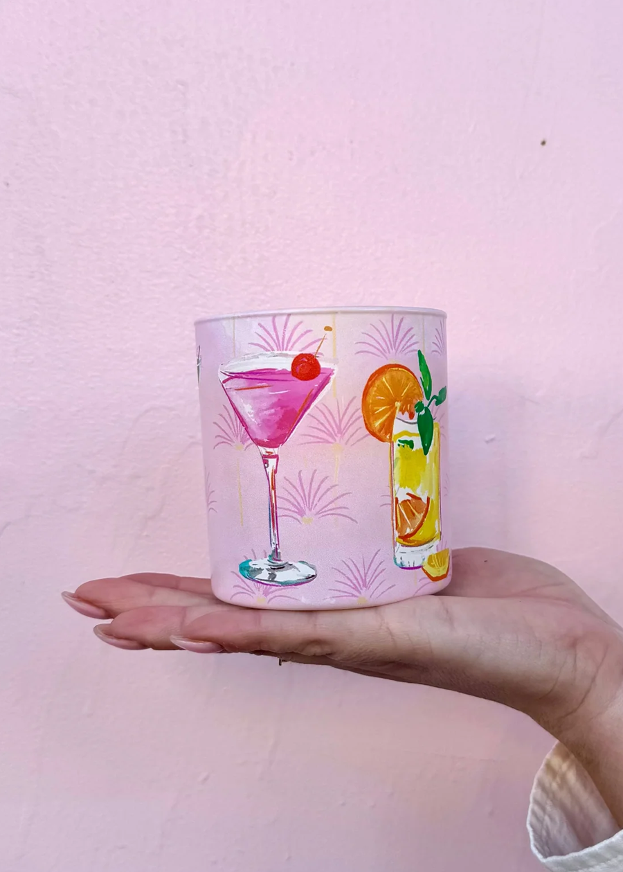Cabana Cutie Candle by Rebecca Illustrated