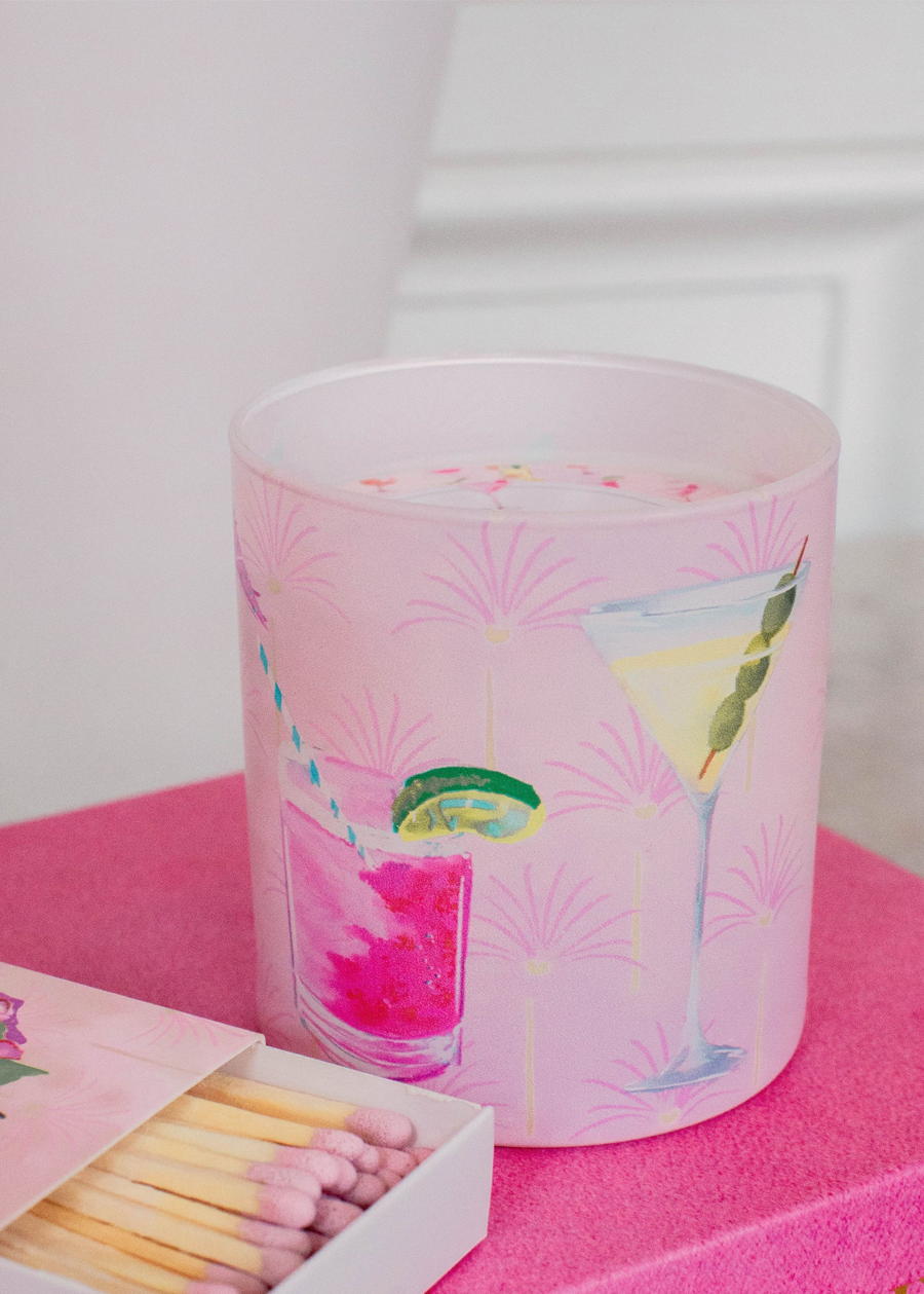 Cabana Cutie Candle by Rebecca Illustrated